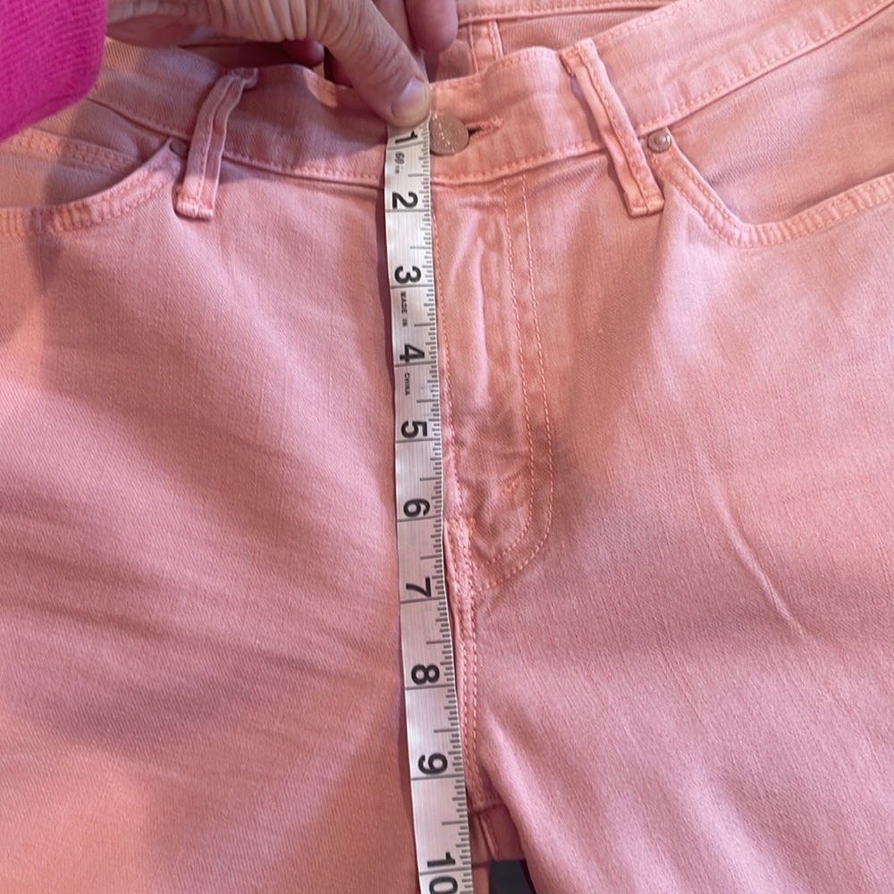 Mother Denim Pink Rascal Ankle Snippet - image 8